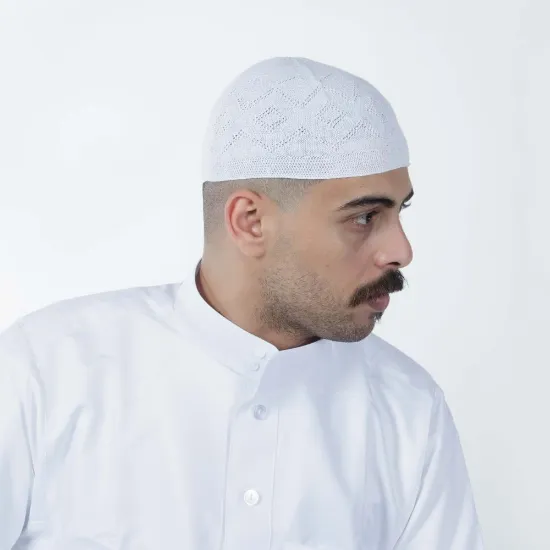 Picture of طاقية رجالي لون أبيض